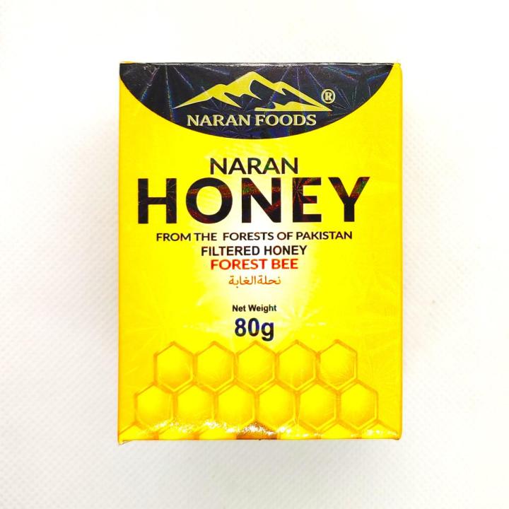 Naran Forest Bee Honey 80 g Glass Jar From the Forests of Pakistan