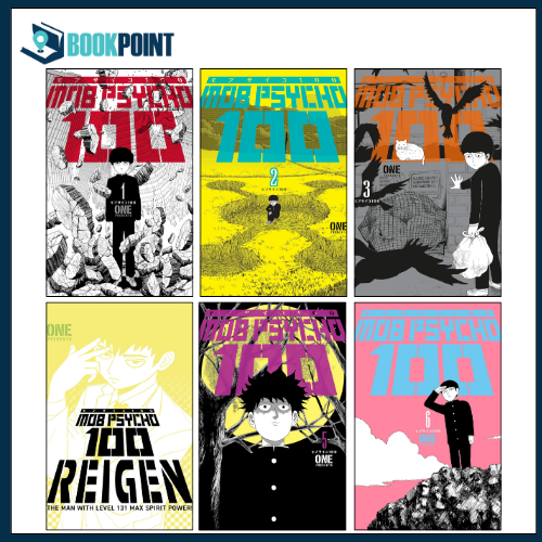 Mob Psycho 100 (6 book series) by ONE | Shonen Manga | Bookpoint | vol ...