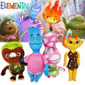 Elemental Plush Toys Amber Wade Doll Soft Stuffed Plushie Cartoon Crazy City Game Toys For Kids Birthday Gifts Room Decor Loser Lione. 