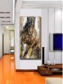 Canvas Horse Abstract Art Original Handmade Painting Ready to Hang. 