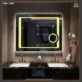 LED Mirror | Vanity Mirror | Rectangle Bathroom Mirror with LED light | Wall Mounted Mirror with LED Light | Mirror for Bathroom, Bedroom, Drawing Room, Washbasin. L-098. 