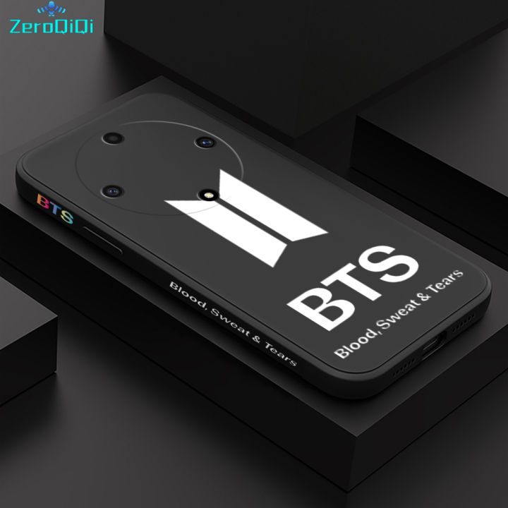 ZeroQiQi for Honor X9A 5G Back Cover Famous BTS Full Lens Protection Phone Case Ultra Thin Soft Liquid Silicone Phone Cover