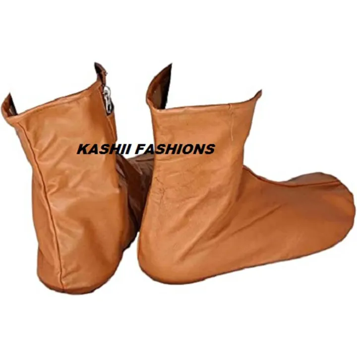 Halal%20Cow%20Leather%20Socks%20Mozay%20For%20Men's%20Women's%20Hajj%20&%20Umrah%20Slipper%20With%20Zip%20and%20Button.%20-%20Image%202