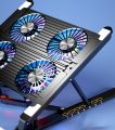 Laptop Radiator Base Tablet Universal Cooling Bracket with Fan Portable Lifting Folding Adjustment. 