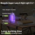 Mosquito Lamp Mosquito Repellent Artifact Indoor Mosquito Repellent Rechargeable Anti-Mosquito Electric Mosquito to Kill Ultraviolet. 