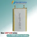 3.7v  25mAh ,50mAh , 100mAh ,450mAh ,1400mAh,5000mAh ,10000mAh Lithium Ion Battery for Power Bank DIY or Arduino Projects. 