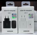 Fastest Charger Ever 100% Original Samsung 45 Watt charger (Global Certified Charger) Pd Usb C Charger For all Type C Mobile Phone Fast Charger Type C to Type C Cable 45 Watt Quick Charging Mobile Phone Charger. 