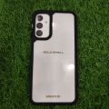 SAMSUNG A15 Gold Shell Transparent Protective Case Sleek Slim Design with Durable Shockproof TPU Bumper - Crystal Clear Back Cover for Enhanced Style and Protection.. 