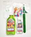 (LIGHT GREEN) DIY 8 IN 1 SLIME GLUE AND ACTIVATOR FOR KIDS. 