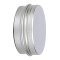 30ml Silver Small Aluminum Round Lip Balm Storage Jar Containers with Screw Cap for Lip Balm, Cosmetic, Candles or Tea(Pack of 24). 