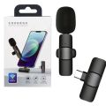 OKS® K35&K8 Collar Wireless Microphone Clip On Lavalier Mic with 3.5mm Wireless Microphone Mic Universal Plug & Play for DSLR, Amplifier, Laptop, PC & Mobile for Audio Live Video Shooting, Streaming, Vlogging & Making Videos. 