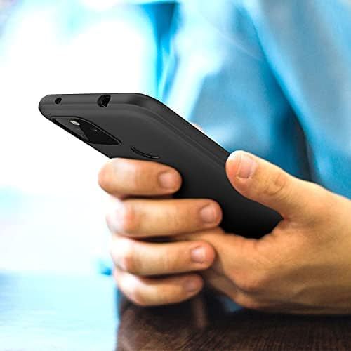 Google%20Pixel%204A%205G%20Back%20Cover%20Soft%20Tpu%20Slim%20Matte%20Flexible%20Case%20For%20Google%20Pixel%204a%205G%20-%20Black%20-%20Image%205