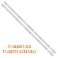 2PCS/SET of Led Tv Backlight Strips for 32 Inch Led Tv TCL32D05-ZC22AG-11 5S1P 32S6500 35D1200. 