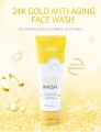 DR RASHEL Facial Cleanser Skin Care 24K Gold Face Cleansing Anti-Aging Face Wash 100g DRL-1636. 