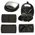 Seco 3 In 1 Electric Switchable Multifunctional Sandwich Maker. 