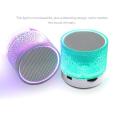 Mini Portable Bluetooth & Rechargeable Speaker with Multi Colors/Wireless Mini Speaker And also Rechargeable , USB Portable With Light And Multi Color Original Metal Body Portable Speaker. 
