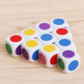 HELLOBBY Family High Quality 5Pcs/Lot Board Game for Kids Table Games 16 mm Dices Six Sided White Color Cube Dice. 