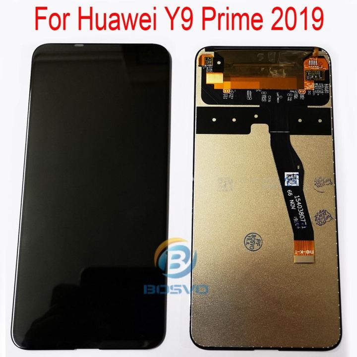 Black LCD Screen For Huawei Y6 Y7 Prime Pro 2019 Display + Touch Screen Replacement For Huawei Y9 2019 Enjoy 9 Plus Y9 2018 LCD