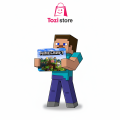 Minecraft Gaming Mouse Pad Premium  8" x 6.5  Thick Non-Slip Rubber Base, Smooth Cloth Surface for Precision Control - Tozistore. 