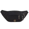 【BestGO】Alyson Belly Bag for Women and Men Belt Bag Black Waist Pack Outdoor Phone Bag. 