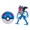 Pokemon Ball Figures Pokeball Genuine Original Deformation Toy Pikachu Charizard Eevee Mewtwo Lucario Pocket Monster Model Gifts. 