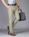 Mens pants in Khaki Color Cotton Jeans Material - Khaki Pants. 
