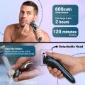 VGR V-075 Limited Edition Professional Hair Trimmer with LED Display, 4 Guide Combs for Men (3,6,9,12 mm, Color- Black) 1 Year Warranty. 
