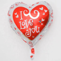 5 Pcs of Triplet Heart – “I Love You” Foil Balloons Set. 