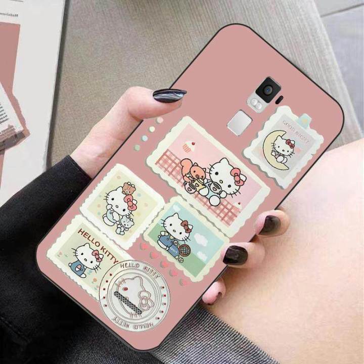 For OPPO R7 Plus Back Cover Case Fashion kitty stamp design Soft Silicone Shockproof Camera Lens Protector Phone Cases