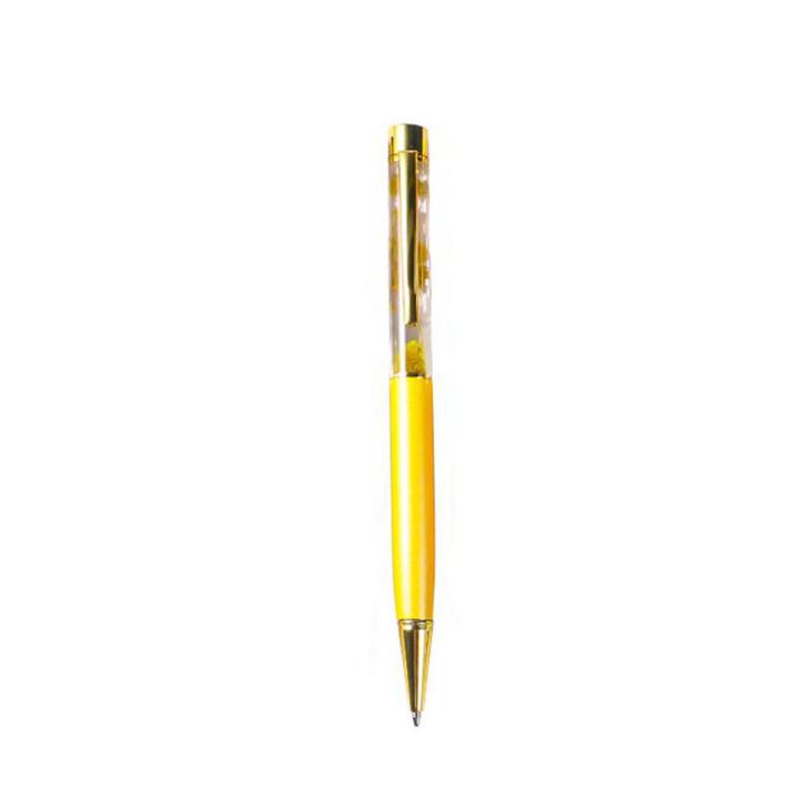 Office School Supplies Rose Gold Pen Fresh Artificial flowerss Signature Office School Supplies Ball Pen