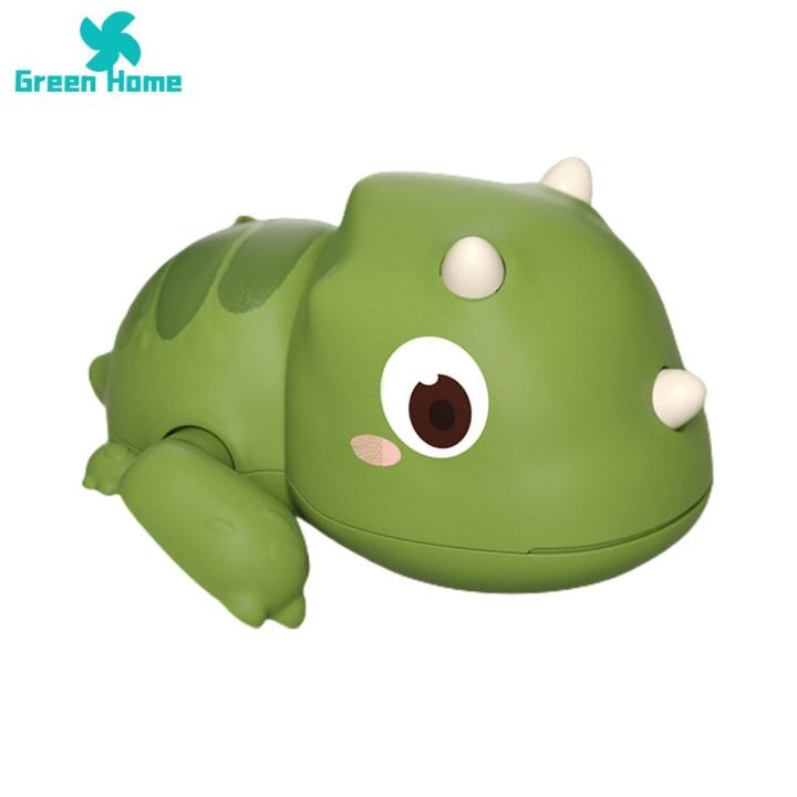 Green Home Water Dinosaur Toy Easy-carrying Dinosaurs Wind-up Water Play Toy