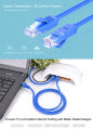 Lan Cable CAT-6 UTP - 1.5M Internet Cable - Blue. 