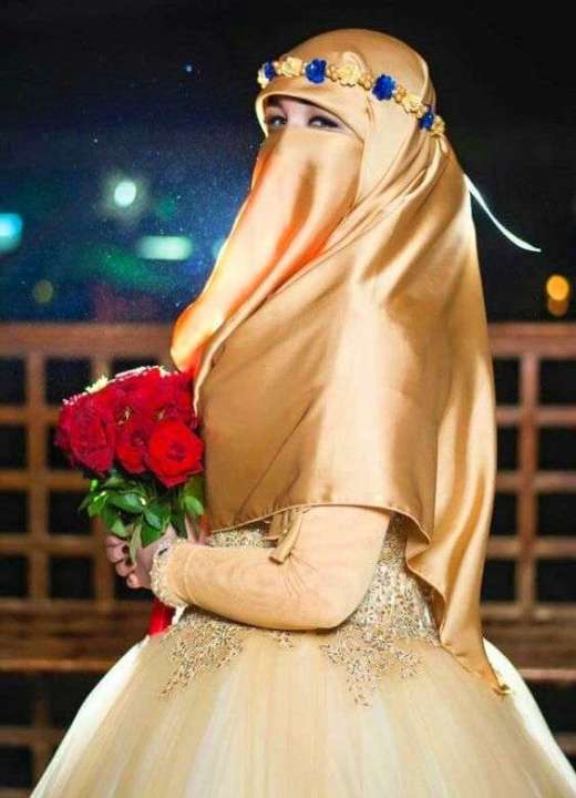 Beautiful Wedding Niqab Patti