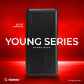 Sigma Young Series SG-Y1 10000mAh Power Bank Micro USB & Dual USB A Charger External Battery & 2A with Batter Level Indicator. 