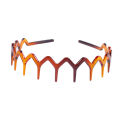 Man Band Girl One Size Zigzag Headband Hair New. 