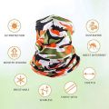 5 Pcs Unisex Seamless Neck Gaiter Face Mask UV Sun Protection Magic Face Cover Scarf Dust Wind for Hiking Cycling. 