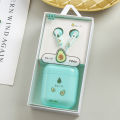 Cartoon Painted Earphones/In-Ear Headphones/Earbuds With Free Storage Box,Mic Noise Isolating 3.5mm Jack. 