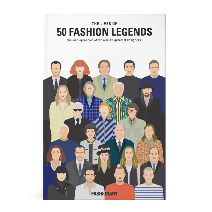 Liberty Books | Lives Of 50 Fashion Legends by Fashionary (100% Original)
