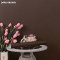 Brown Wallpaper Peel and Stick Wallpaper Vinyl Self Adhesive Decorative Film for Furniture Kitchen Counter Top Cabinets (12" X 60"). 