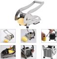 Heavy-Duty Stainless Steel French Fry Cutter & Potato Chipper – Efficient Potato Slicer for Perfect Chips.. 