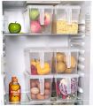 1 pc Small Fridge Organizer Food Storage Containers Fridge Organizer Refrigerator Organizer Bins, Fridge Organizers and Storage Clear with Handle & Lid, Fruit Containers for Fridge, Fridge Storage To Keep Fresh for Food, Vegetables. 