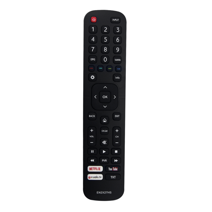 Replace EN2X27HS Remote for HISENSE TV H55M3300 H50M3300 H49M3000 H49M2600 H43MEC3050 H75M7900 H65M7000 H40M3300 Durable