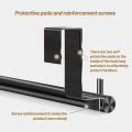 Premium Stainless Steel Over-the-Cabinet Door Towel Rack  High-Quality Space Saver for Kitchen & Bathroom. 