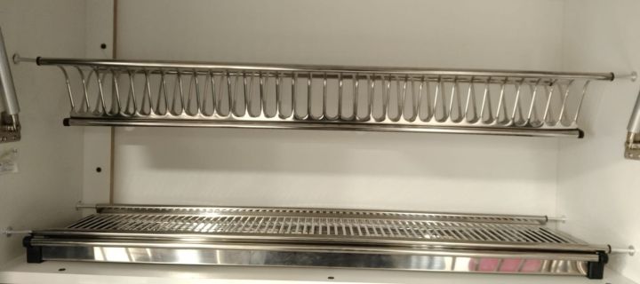 Heavy%20Duty%20Stainless%20Steel%20Plate%20and%20Dish%20Rack%20Adjustable%202%20Layer%20Space%20Saving%20Storage%20for%20Kitchen%20Cabinets,%20Available%20in%20Multiple%20Sizes%20-%20Image%204