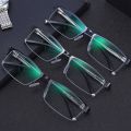 Business glasses frame half-frame myopia glasses frame for men with prescription light and can be equipped with glasses finished glasses myopia glasses. 