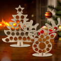 Chocolate Storage Shelf Anti-deform Christmas Tree Elk Advent Calendar. 