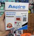 Digital Voltage Protector Aspire Automatic Switch Low and High Voltage Controller With Button Settings Digital Counting Display Freezer AC LCD Switch. 