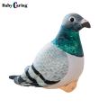 Pigeon Plushie for Collectors Adorable Pigeon Plush Toy Perfect Gift for Kids Soft Simulated Design Versatile Pp Cotton Doll Southeast Asian Buyers' Favorite Plush Pigeon Doll. 