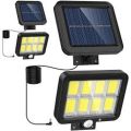 Solar LED Flood Light with Motion Sensor  Waterproof & Energy Efficient Perfect for Driveways, Yards, and Garages, also for indoors and outdoors. 