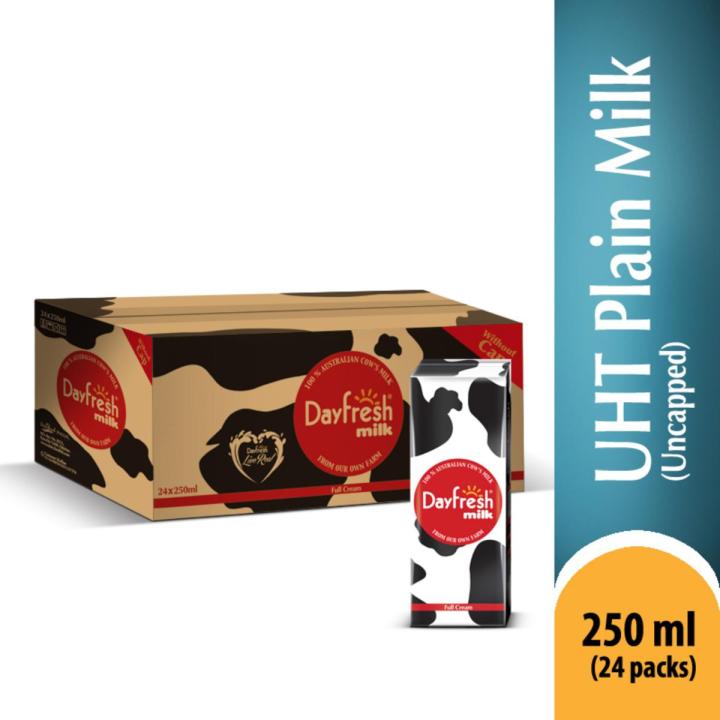 Pack of 24 Dayfresh UHT Milk 250ml (Uncapped)